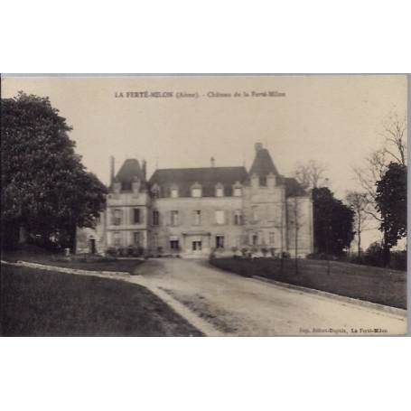 02 - La Ferté-Milon - Château de la Ferté-Milon - Non voyagé - Dos divisé...