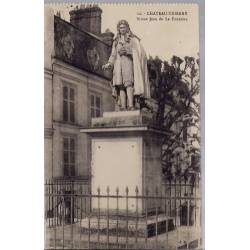 02 - Château-Thierry - Statue Jean de la Fontaine - Non voyagé - Dos divisé...