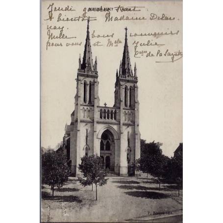 03 - Bourbon-Dancy - L'église - Voyagé - Dos divisé...