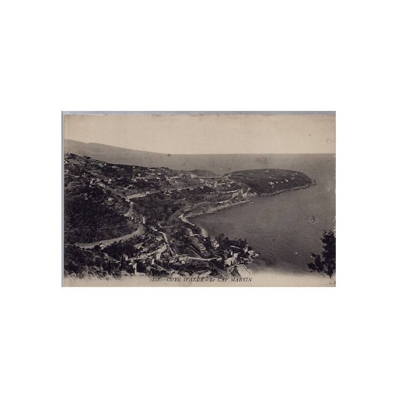 06 - Le Cap Martin - Vue panoramique - Voyagé - Dos divisé...