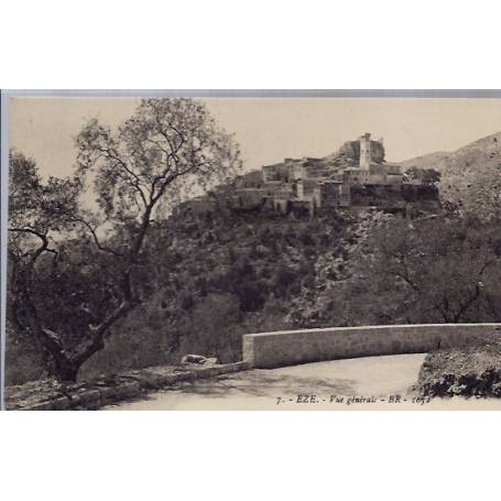 06 - Eze - Vue générale - Non voyagé - Dos divisé...