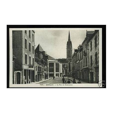 29 - Quimper - La rue de Douarnenez