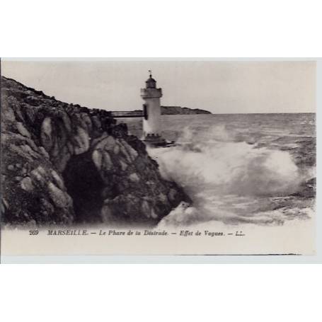 13 - Marseille - Le phare de la désirade - effet de vagues -  Non voyagé - D...