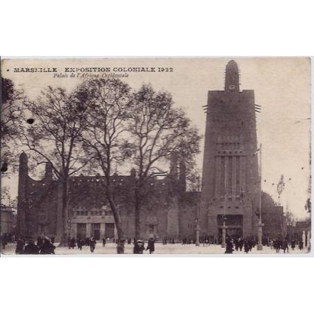 13 - Marseille - exposition coloniale - Palais de l'Afrique occidentale - Vo...