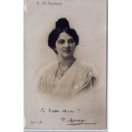 13 - En provence - Portrait d'une femme en costume d'époque - Non voyagé - D...