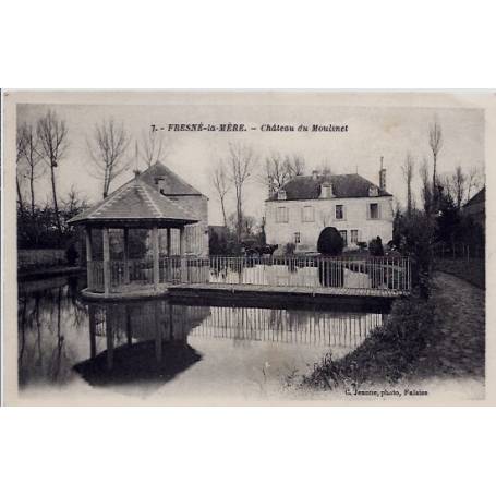 14 - Fresné-la-Mère - Le château du Moulinet - Voyagé - Dos divisé...