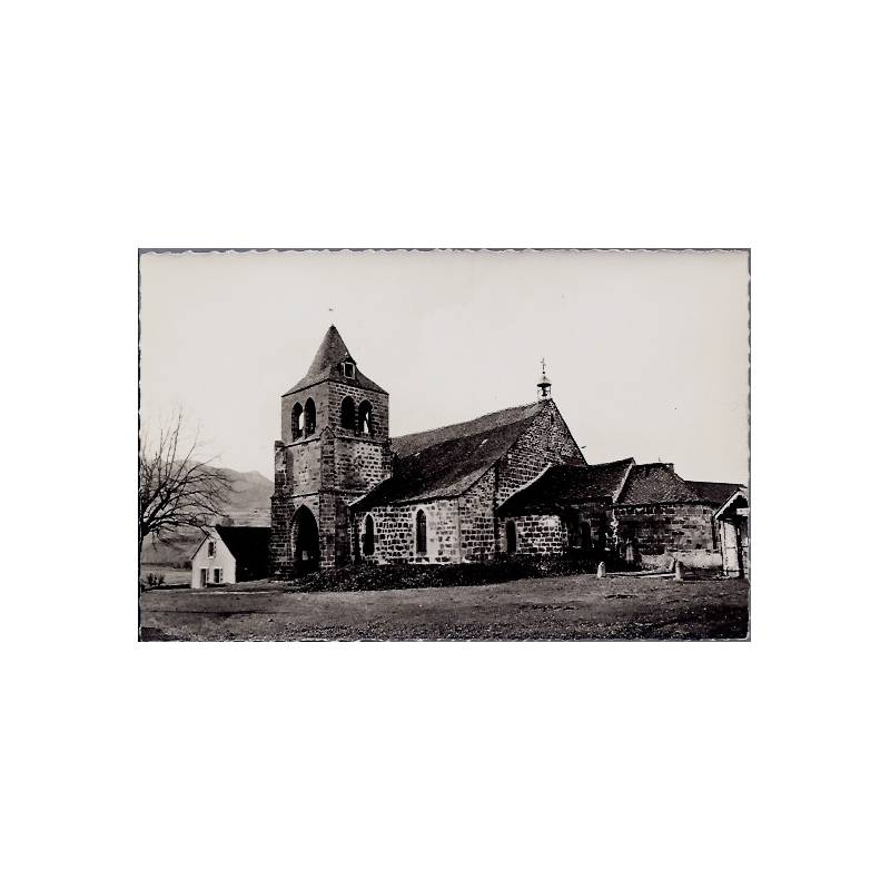 15 - Cheylade - l'église de Cheylade - Non voyagé - Dos divisé...