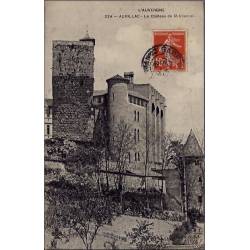 15 - Aurillac - le château de St-Etienne - Voyagé - Dos divisé...