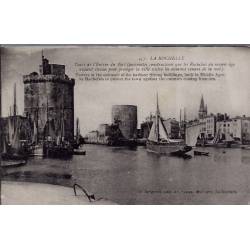 17 - La rochelle - Tours de l'entrée du port - Non voyagé - Dos divisé...