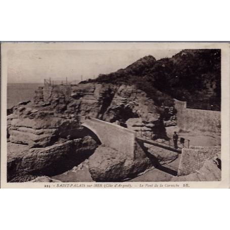 17 - Saint-Palais sur-mer - Le pont de la corniche - Voyagé - Dos divisé...