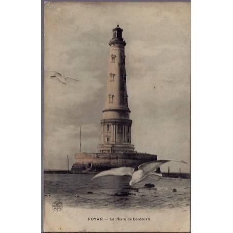 17 - Royan - Le phare de Cordouan - Non voyagé - Dos divisé...