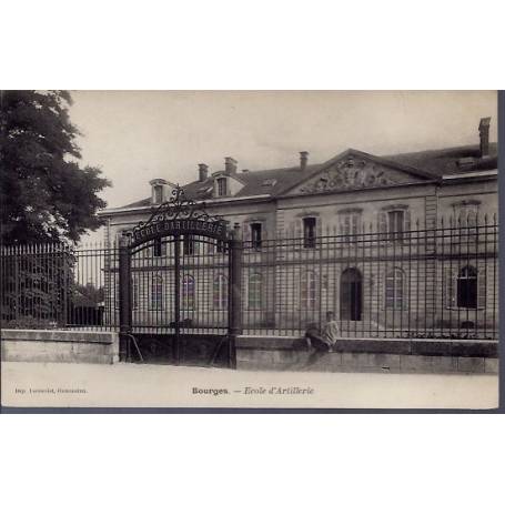 18 - Bourges - Ecole d' Artillerie - Non voyagé - Dos non divisé...