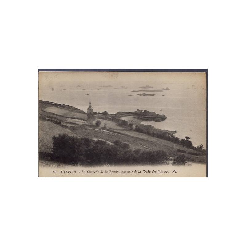 22 - Paimpol - La chapelle de la trinité, vue prise de la croix des Veuves -...