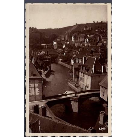 23 - Aubusson - Le vieux Pont de la Terrade - Voyagé - Dos divisé...