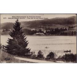 25 - Malbuisson - Vue sur le Lac Saint-Point - Voyagé - Dos divisé...