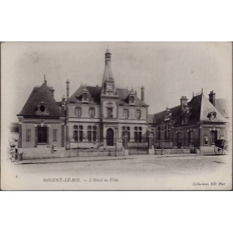 28 - Nogent-le-Roi - L' Hôtel de Ville - Non voyagé - Dos non divisé...