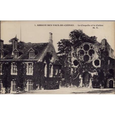 28 - Abbaye des Vaux-de-Cernay - La chapelle et le Cloître - Non voyagé - D...