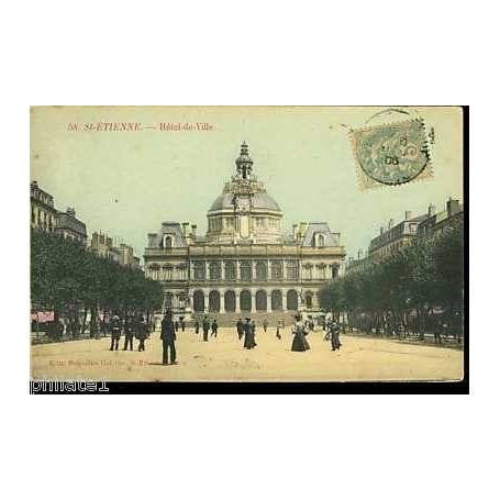 42 - St Etienne - Hotel de ville - Animee