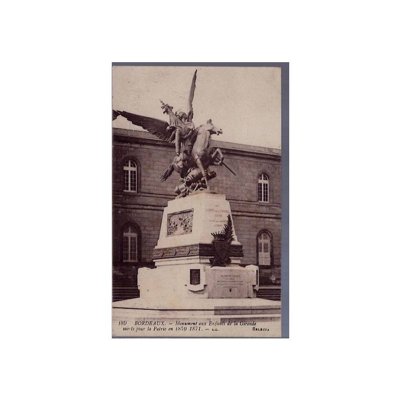 33 - Bordeaux - Monument aux enfants de la Gironde morts pour la patrie en ...