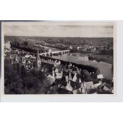 37 - Chinon - Vue générale sur la ville et la Vienne - Non voyagé - Dos div...