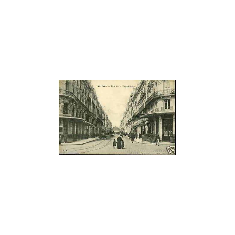 45 - Orleans - La rue de la republique