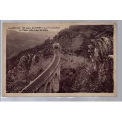 43 - Ligne d' Ambert à la Chaise-Dieu - Le Viaduc et le tunnel du Merle - V...