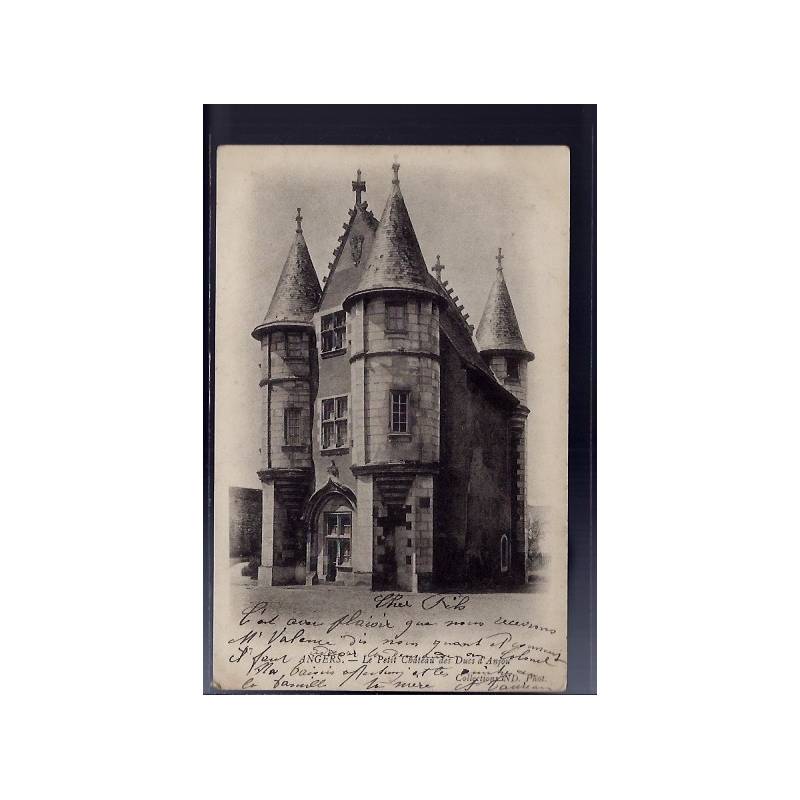 49 - Angers - Le petit château des Ducs d' Anjou - Voyagé - Dos non divisé...