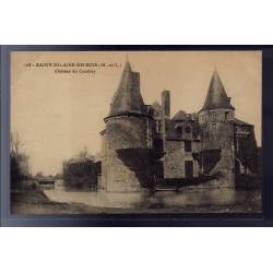 49 - Saint-Hilaire-du-Bois - Château du Coudray - Voyagé - Dos divisé...