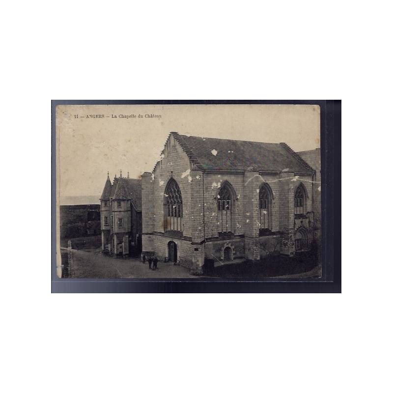 49 - Angers - La chapelle du château - Non voyagé - Dos divisé...