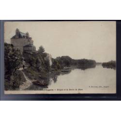 49 - Environs d' Angers - Erigné et la roche de Murs - Voyagé - Dos divisé...