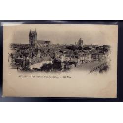 49 - Angers - Vue générale prise du château - Non voyagé - Dos non divisé...