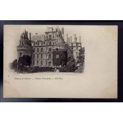 49 - Château de Brissac - Façade principale  - Non voyagé - Dos non divisé...