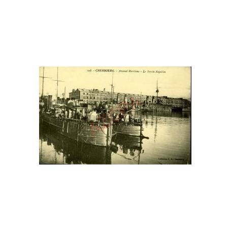 50 - CHERBOURG - ARSENAL MARITIME - LE BASSIN NAPOLEON