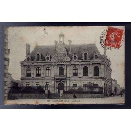 49 - Tiercé - La Mairie - Voyagé - Dos divisé...