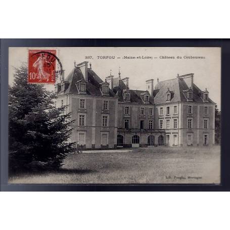 49 - Torfou - Château du Couboureau - Voyagé - Dos divisé...