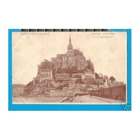 50 - Mt St MICHEL - HOTEL POULARD - TRAIN