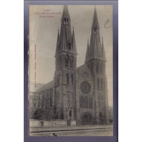 51 - Châlons-sur-Marne - Eglise Notre-Dame - Non voyagé - Dos non divisé