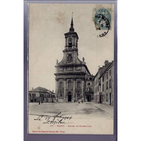 54 - Nancy - Eglise de Bonsecours - Voyagé - Dos divisé