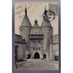 54 - Nancy - Porte de la Craffe - Voyagé - Dos divisé