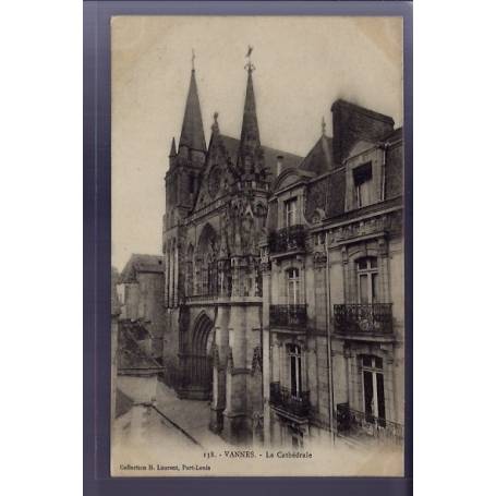 56 - Vannes - La Cathédrale - Non voyagé - Dos divisé