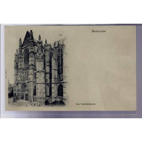 60 - Beauvais - La Cathédrale - Non voyagé - Dos non divisé