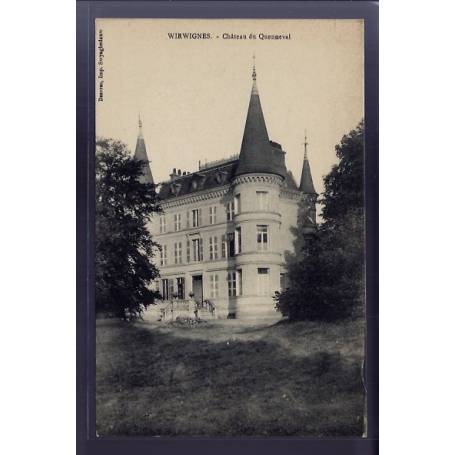 62 - Wirwignes - château du Quenneval - Non voyagé - Dos divisé