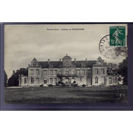 62 - Château de Wandonne - Voyagé - Dos divisé