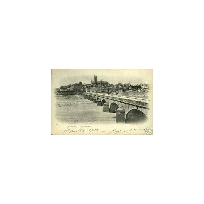 58 - NEVERS - VUE GENERALE - PONT