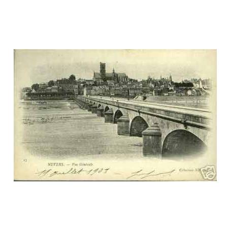 58 - NEVERS - VUE GENERALE - PONT