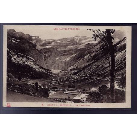 65 - Cirque de Gavarnie - vue d'ensemble - Voyagé - Dos divisé