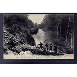 65 - Cauterets - Route du pont d' Espagne - cascade du Cerisey - Voyagé - Dos