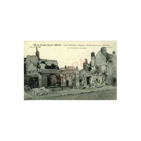 60 - CREIL BOMBARDE - MAGASINS DE LA RUE GAMBETTA