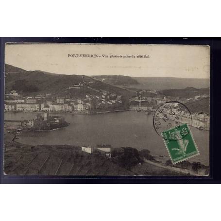 66 - Pont-Vendres - Vue générale prise du côté Sud - Voyagé - Dos divisé