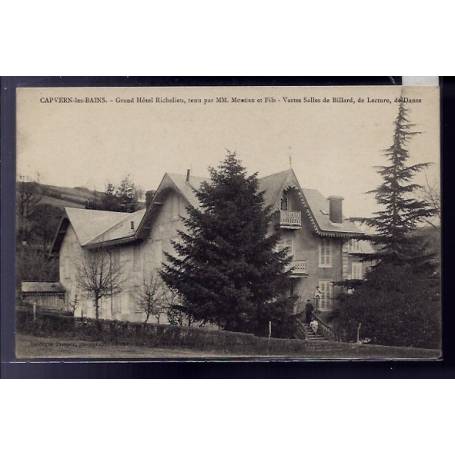 66 - Capvern-les-Bains - Grand Hôtel Richelieu, tenu par MM.Morère et fils - 